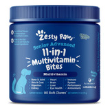 Suplemento Multifuncional  Zesty Paws 11 En 1 Perros Mayores