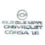 Kit Emblemas Chevrolet Corsa 1.6 Sedan Gls 4puertas 7piezas Chevrolet Corsa