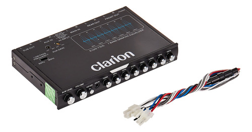 Clarion Eqs755 - Ecualizador Gráfico De Audio Para Automóvil