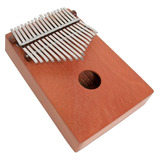 Piano De Pulgar Kalimba De 17 Teclas - Cedro Rojo