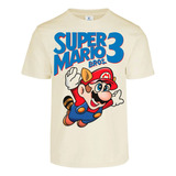 Playera Mario Bros 3 Mario Mapache Portada Nes 3xl Y 3xl