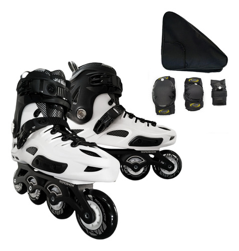 Patines Freeskate Profesional B1 + Protecciones + Mochila