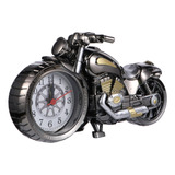 1 Reloj Despertador Retro Con Forma De Motocicleta Ym