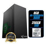 Computador Intel Core I3 10ªgen Ddr4 8gb Ssd 256gb X-linne