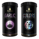 Kit Rações Poytara Black Line Garlic 300g + Colors 380g