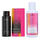 Kit Tintura Igora Vibrance + 1 Revelador En Gel Schwarzkopf