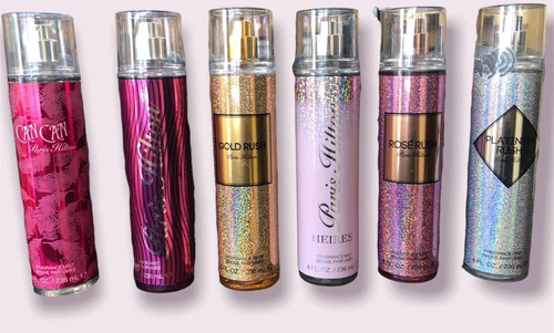 Paris Hilton Lote De 6 Body Mist