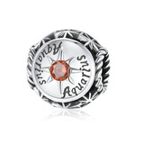 Charm Signo Acuario Plata Fina 925 Para Pandora + Regalo