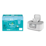 Toallas Humedas Pampers + Calentador De Toallitas Jool Baby 