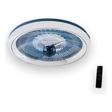 Ventilador Luz Led Cálida Y Fría Para Oficina