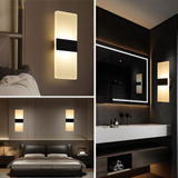 Lámparas Pared Baño Sala Interiores Modernas Decorativas Led