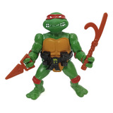 Tmnt Tortugas Ninja Raphael Soft Head Figura Playmates Usada