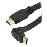 Cabo Hdmi Macho 2.0 3d 4k Hdr Flat 90 Grau 2,0m Pix 018-5092