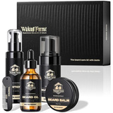 Waking Forest Kit De Crecimiento De Barba Biotina Potenciado