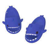 Sandalias Tipo Chancleta Con Diseño De Tiburón Para Niño Y N