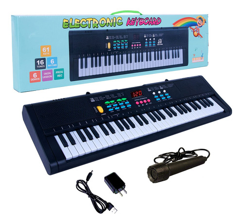 Teclado Piano Piano Digital Electrico Mini Musica Teclados E
