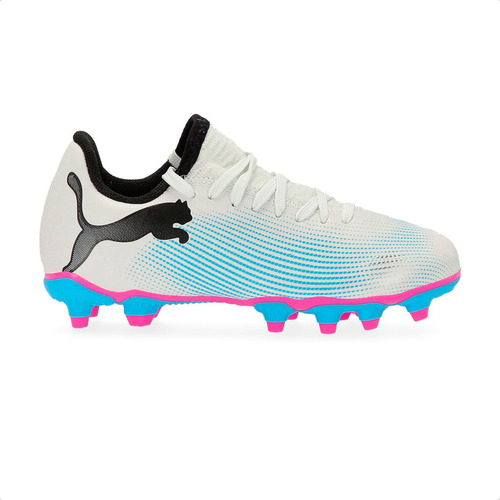 Botines Fútbol Future 7 Play Fg Ag Jr Junior Tapones Bla