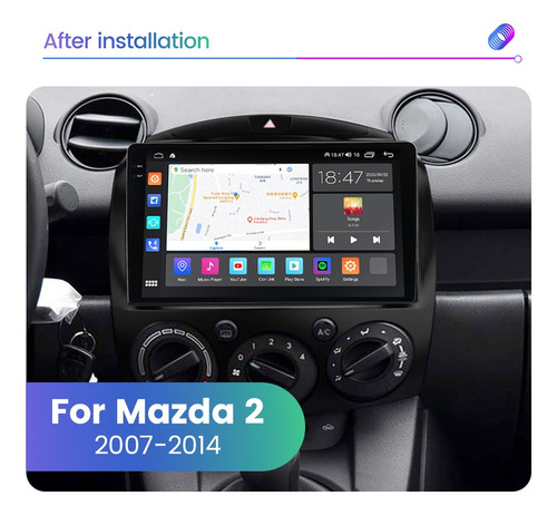 Autoradio Android Mazda 2 Del 2007-2014 +camara  Foto 2