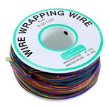 Rollo De Cable 250m 30 Awg Wire Wrapping De Colores