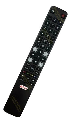 Control Remoto L49s62 Para Smart Tv Netflix Tcl Hitachi Rca
