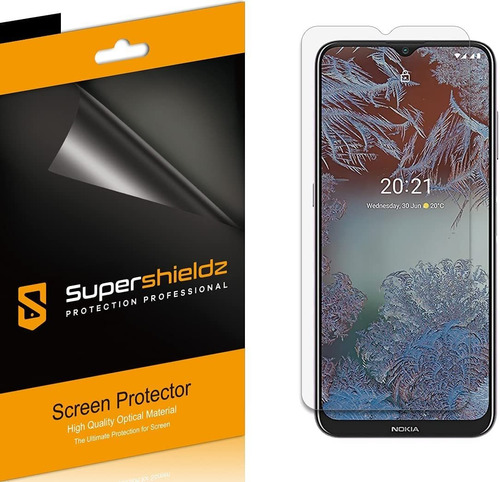 Protector De Pantalla Para Nokia G10 /g20 Supershieldz X6