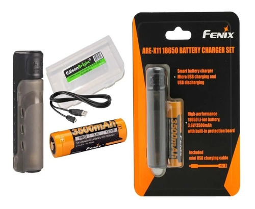 Cargador Fenix Are X11 Bateria 18650 3500 Mah Portatil