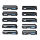 Kit 10 Toner Compativel 17a Cf217a 217a M102 M102a M102w M130 M130a M130fn M130fw M130nw Importado Novo Sem Chip 1,6k