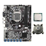 Placa Base Minera B75 Btc Con Cpu G530/g630+ventilador De Re