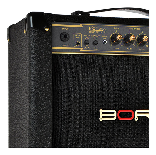 Amplificador Guitarra Borne Vorax 840 Studio C/ Interface Cor Preto/dourado 110v/220v