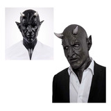 Máscara De Látex De Carnaval Demonio Mefistófeles