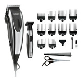 Kit Maquina De Corte + Patillera Wahl Cut & Detail 18 Piezas