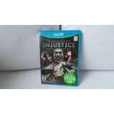 Jogo Wii U Injustice Gods Among Us Mídia Física 