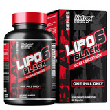 Suplemento En Cápsulas Nutrex Research  Series Lipo 6 Black Ultra Concentrate Cafeína Anhidra En Pote 60 Un