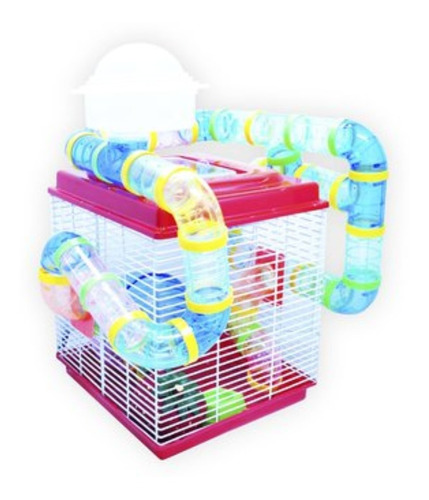 Jaula Para Hamster Grande Con Casa Y Accesorios Envio Gratis