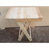 Mesa Plegable De Madera