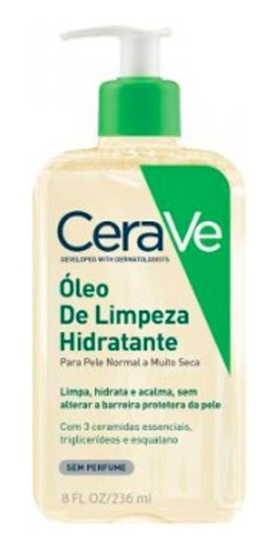 Cerave Óleo De Limpeza Hidratante 236ml