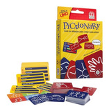 Juego Cartas Pictionary Adivinar Dibujos Orig Mattel Ruibal 