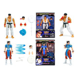 Street Fighter Ii   &   Pack 2    Chun Li, & Ryu, Jada Toys