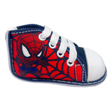 Zapato No Tuerce Tenis Estampado Niño Spiderman
