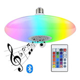 Lámpara Musical Ufo Light Led Rgb 48 W Bluetooth 875 Bivolt