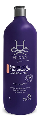 Hydra Groomers Pro Condicionador Brilho E Desembaraço 1l