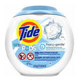 Detergente Líquido Para Ropa Tide Pods Free Gentle Pacs 57