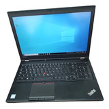 Lenovo Thinkpad P512 Core I7 8va Gen 16gb*512gb 4gb En Video