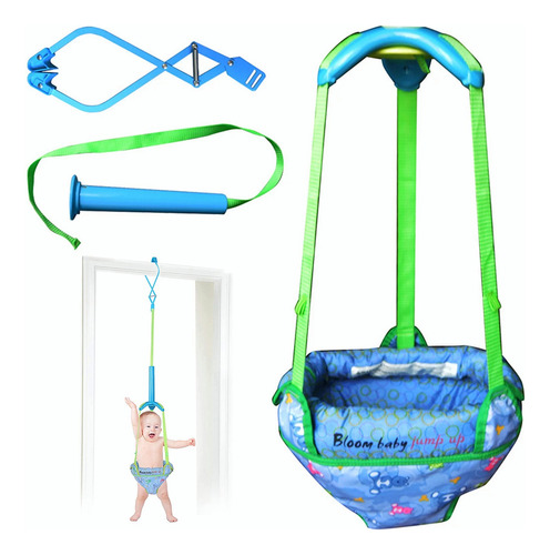 Gimnasio Jumper Infantil Brincolin Para Puerta Ejercitador