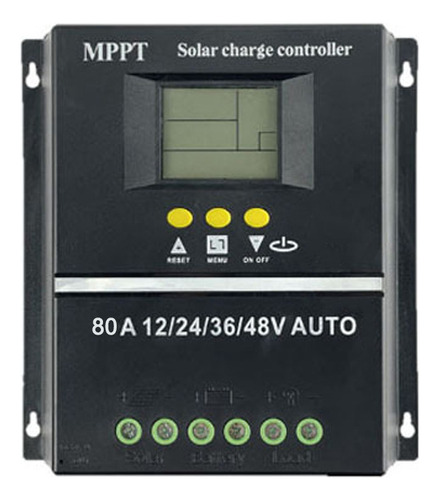 Controlador Solar Mppt Lcd Batería Litio