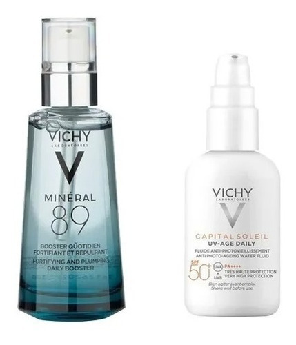 Mineral 89 X 50 Ml + Capital Soleil Uv Age Daily Fps Vichy