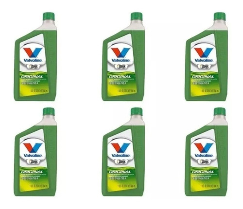 Liquido Refrigerante Concentrado Zerex De Valvoline Pack X 6
