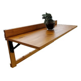 Mesa Barra Balcón Madera Rebatible 100x40