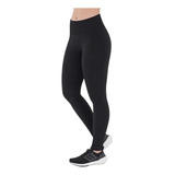 Calça Legging Feminina Adulto Basic Lupo | Preta G