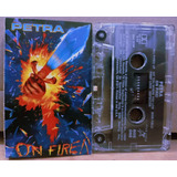 Cassette Petra - On Fire! 1988 Hard Rock Cristiano